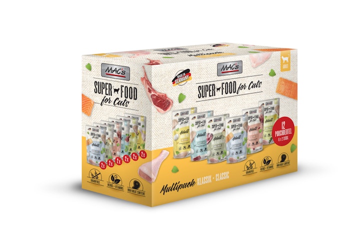 MAC's Cat Multipack Nr.3 12 x 100g Beutel Katzennassfutter