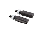 Vorschaubild HIGHSIDER pro Bronx-MX LED Blinker Gehäuse Schwarz / Linse Rauchgrau (Paar), Vorn & Hinten