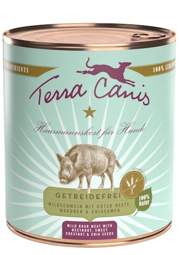 Terra Canis Getreidefrei 800g Dose Hundenassfutter