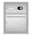 Vorschaubild Gutta Rechteckvordach BS Plus 200 Sondermaß inkl. Seitenteil und Briefkasten (neues Modell)