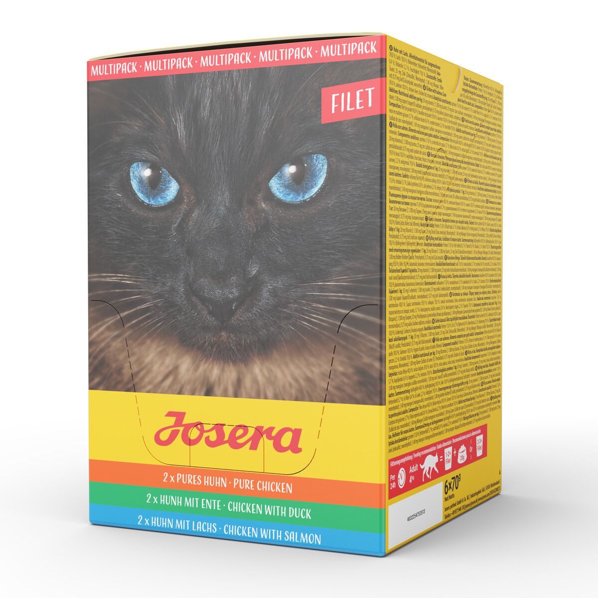 Josera Multipack Filet Pouch 6x70g Katzennassfutter
