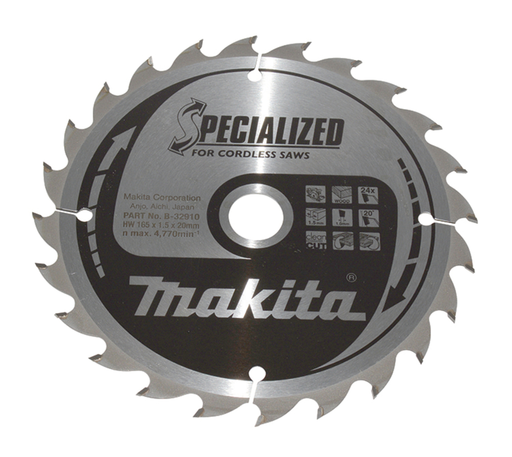 Makita SPECIALIZED Sägeb.165x20x24Z B-32910