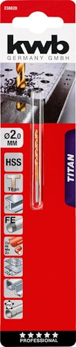 kwb TITAN HSS Sp-Bohrer  2,0 mm SB 238620