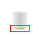 Vorschaubild Wikholm form Design Untersetzer 3er Set Creme weiß ⌀ 19/23/28,5 cm 