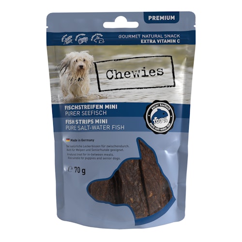 Chewies Mini Fleischstreifen 70 Gramm Hundesnack