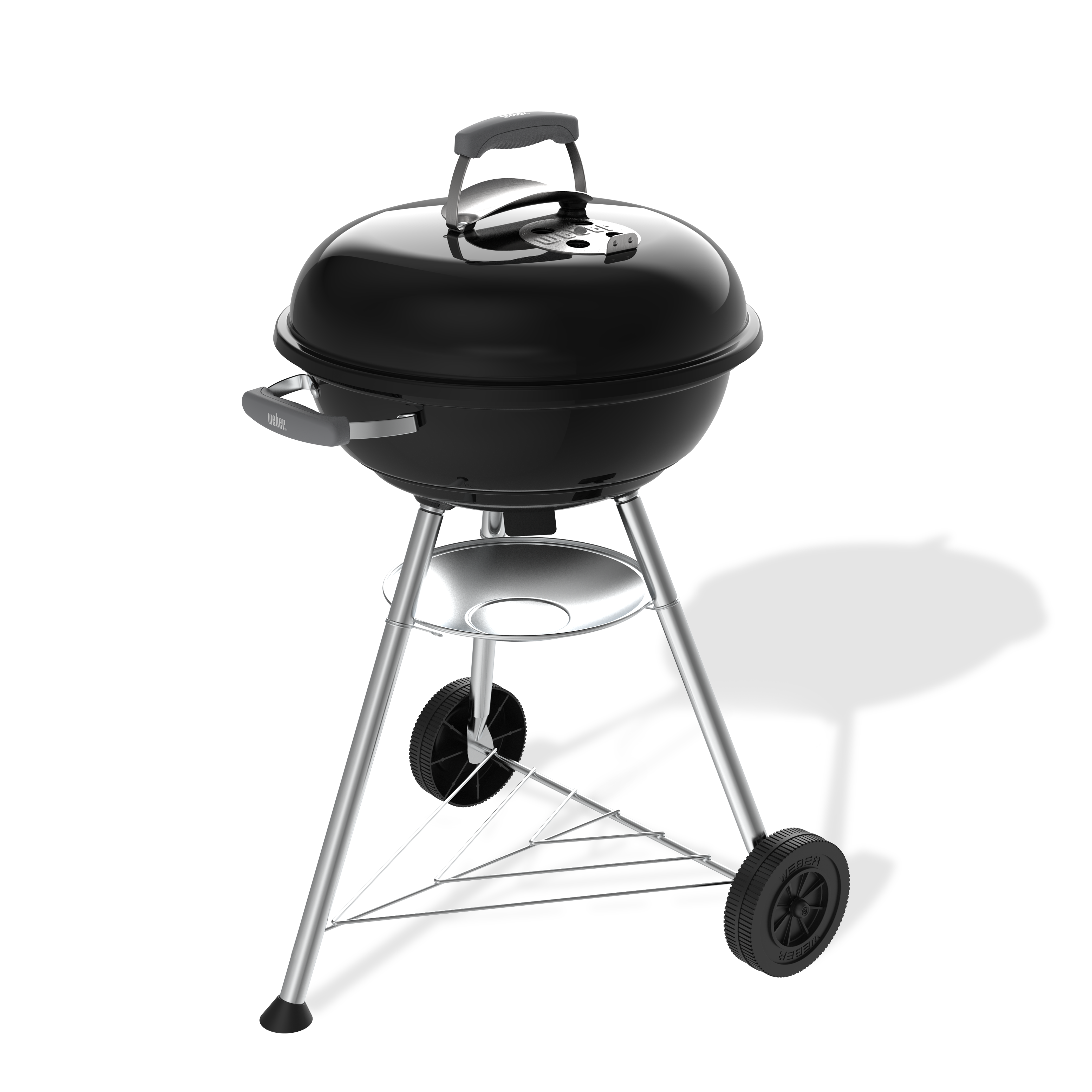 Weber Compact Kettle Holzkohlegrill 47 cm Black