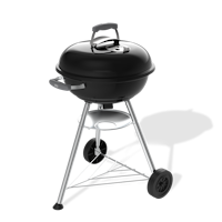 Weber Compact Kettle Holzkohlegrill 47 cm Black