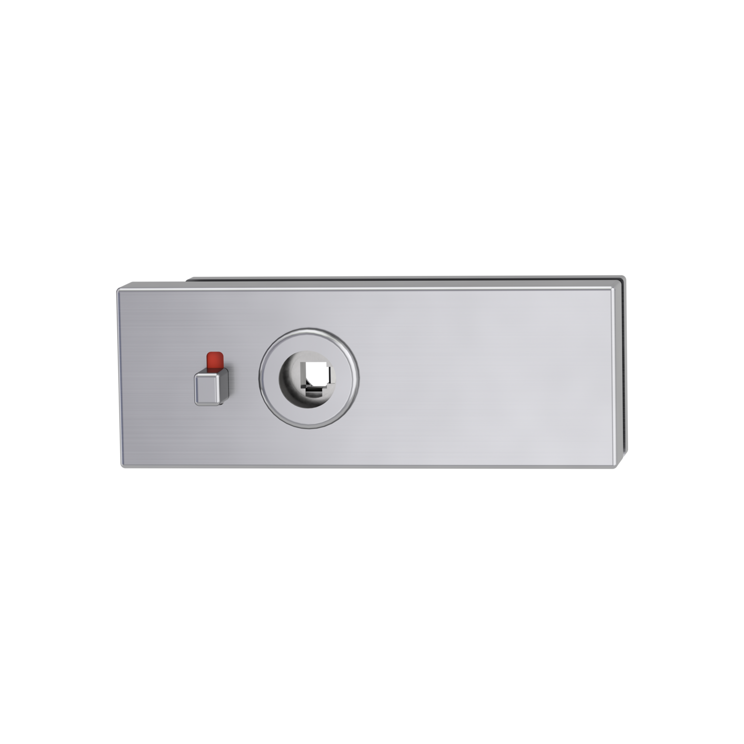 Griffwerk PURISTO S -Edelstahl matt Schlosskasten mit Magnetfalle -smart2lock