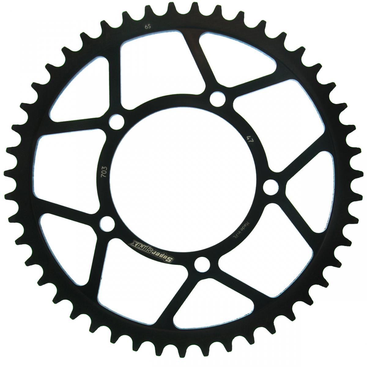 Supersprox Stahl-Kettenrad 520 47Z (Schwarz)