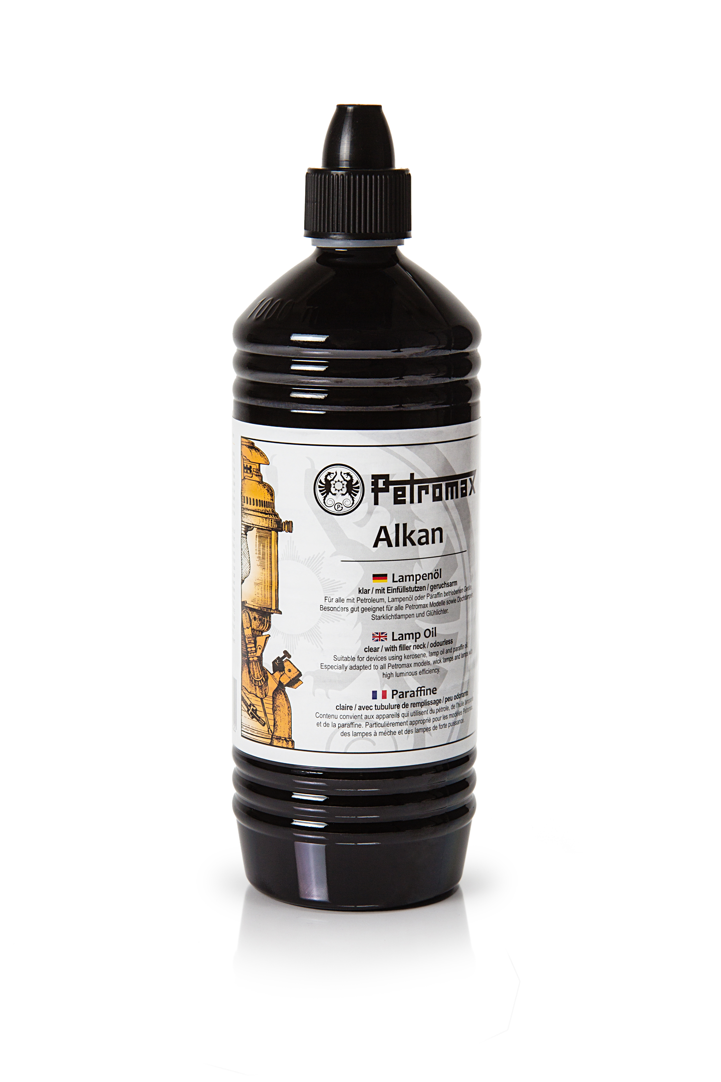 Petromax Alkan, Paraffinöl, 1L Flasche