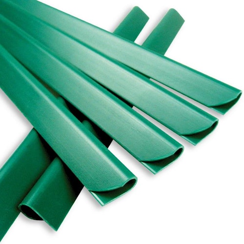 Noor Klemmschienen für Zaunblende Textil und Zaunblende PVC blickdicht 25er Set