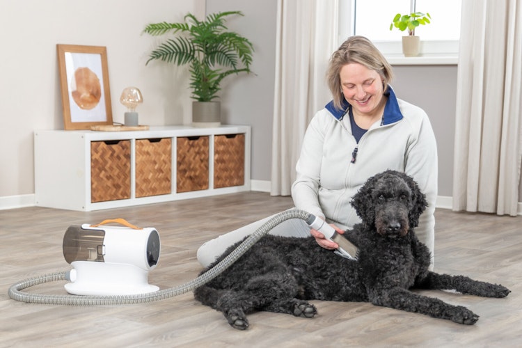 TRIXIE Schermaschinenset mit Fellsauger 