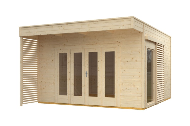 Skan Holz Gartenhaus Tokio 4 - 19 mm