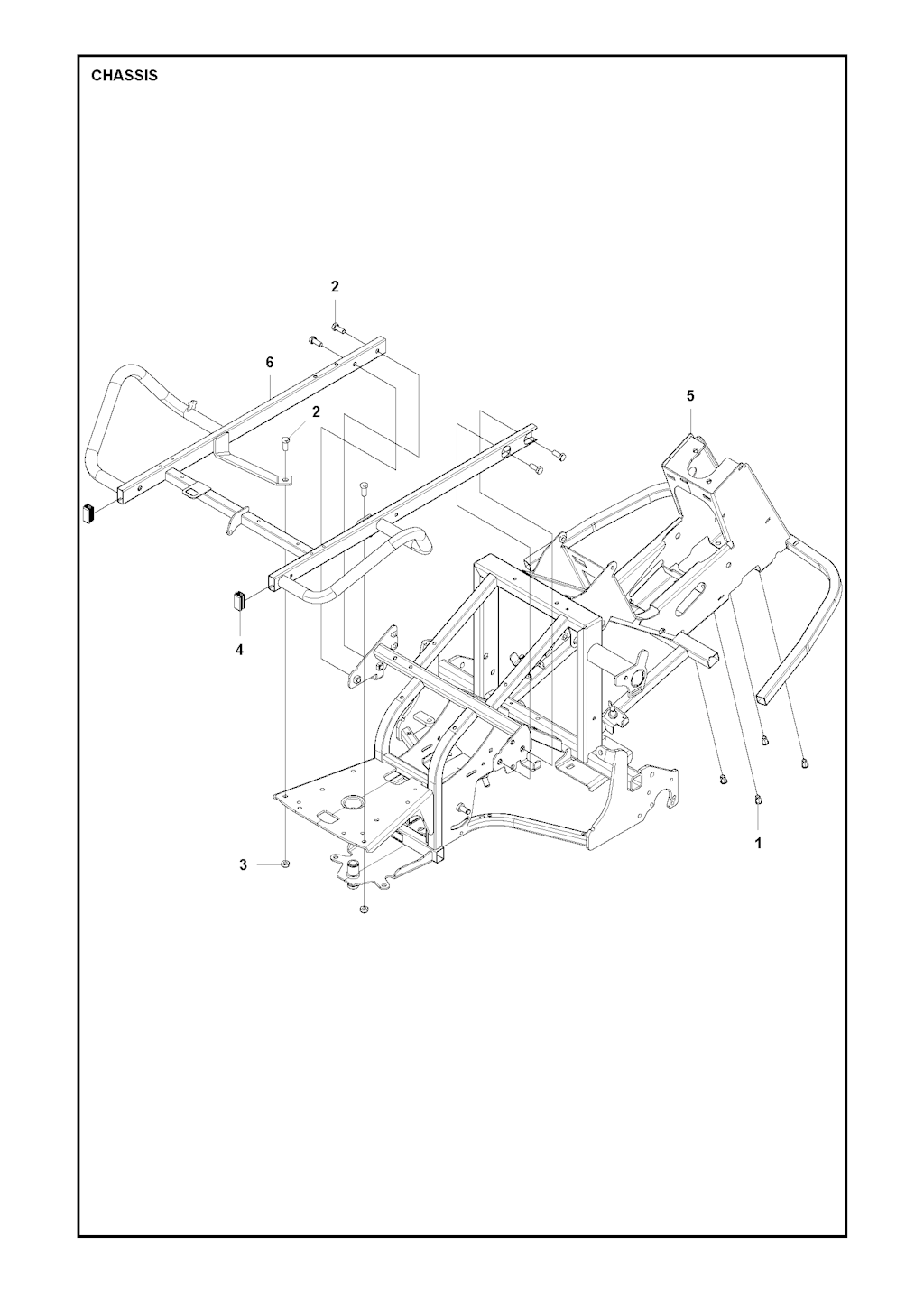 Explosionszeichnung Ersatzteile