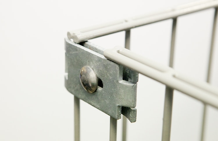 dz Gittermattenverbinder-Paar flach - Verschiedene Farben