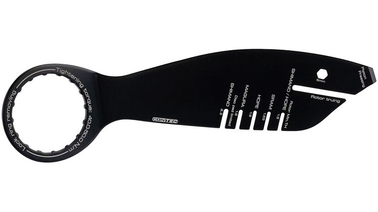 CONTEC Multifunktionswerkzeug TFP-Shark schwarz