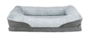 Vorschaubild TRIXIE Vital Bett Lino Soft, eckig, grau/hellgrau