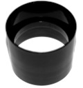 Vorschaubild Rohrverbinder DN 60/60 zum Kleben anthrazit