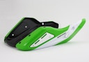 Vorschaubild BODYSTYLE Sportsline Bugspoiler ABS Kunststoff weiß/grün für KAWASAKI Z900 RS 