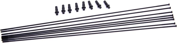 Fulcrum Speichensatz 283 mm schwarz