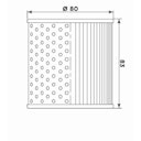 Vorschaubild MIW Ölfilter K2001 Papierfilter (OEM-Qualität)