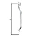 Vorschaubild Alberts® Torgriff, Stahl roh, galvanisch blau verzinkt, Länge 159 mm, Breite 13 mm, FR 309558