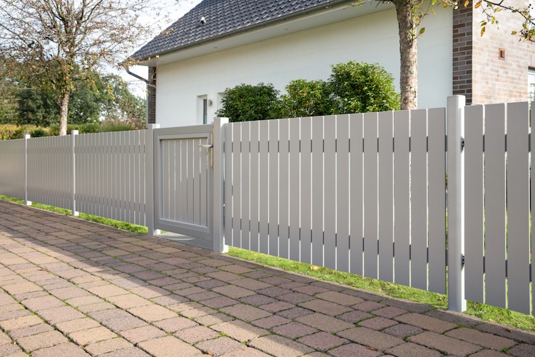 TraumGarten Alu-Vorgartenzaun Squadra