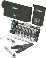 Wera Bicycle Set 3A Werkzeugsatz schwarz,silber,grün