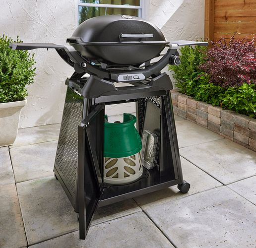 Weber Q2200N Gasgrill mit Rollwagen - Black
