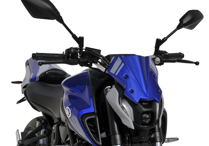 BODYSTYLE Sportsline Scheinwerferverkleidung ABS Kunststoff blau für YAMAHA MT-07 