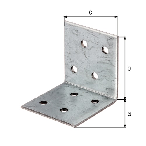 Alberts® Winkelverbinder  40x40x40 mm