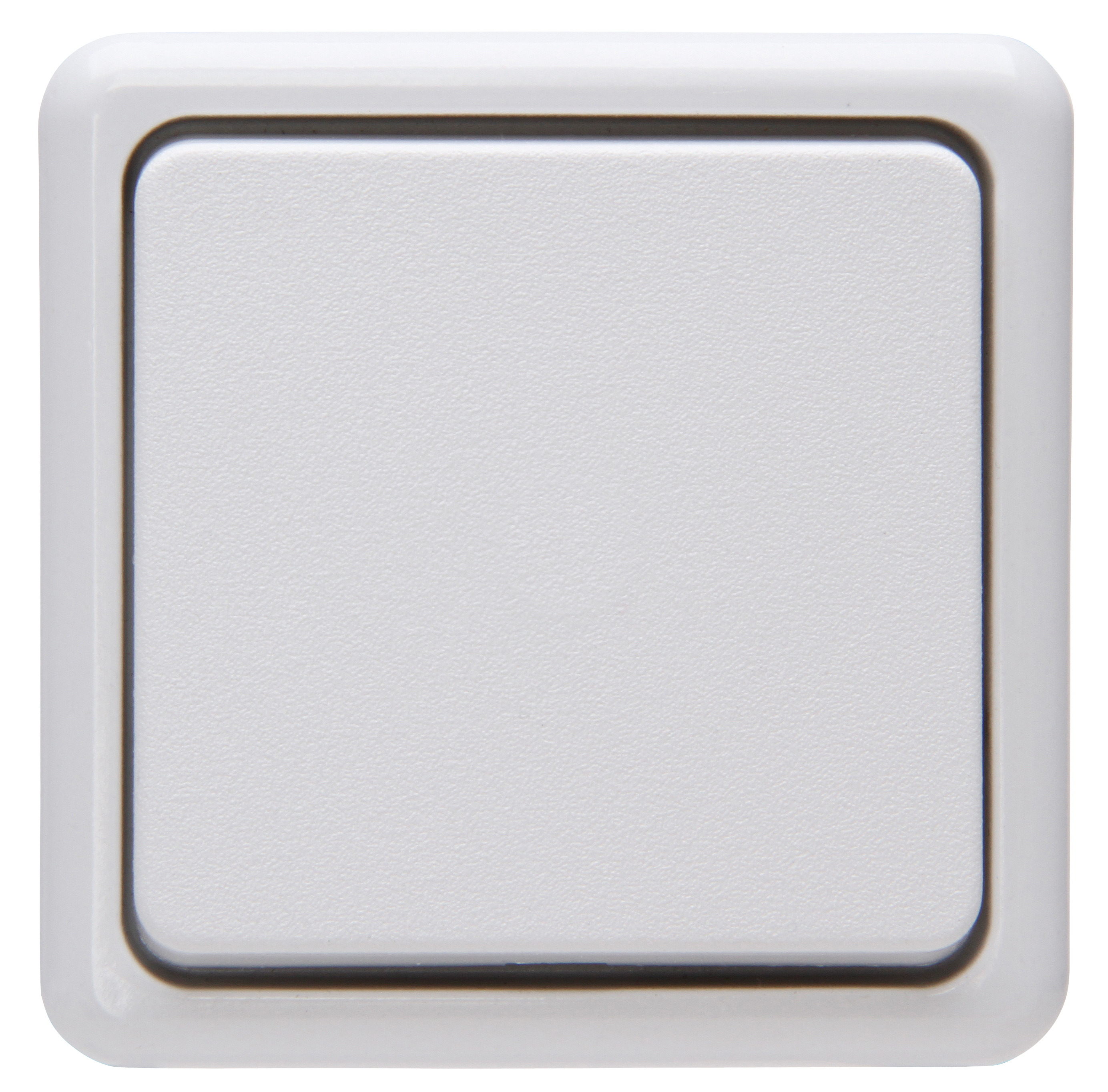 Kopp Taster Aufputz arktis-weiß