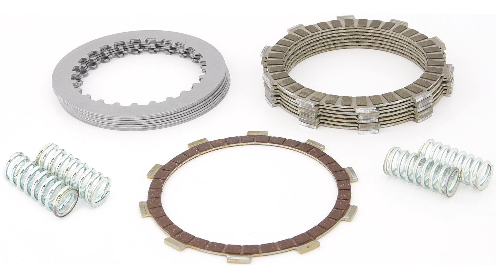 TRW Reparatursatz Kupplung MSK102, 8 Reibscheiben, 4 Federn, 7 Stahlscheiben