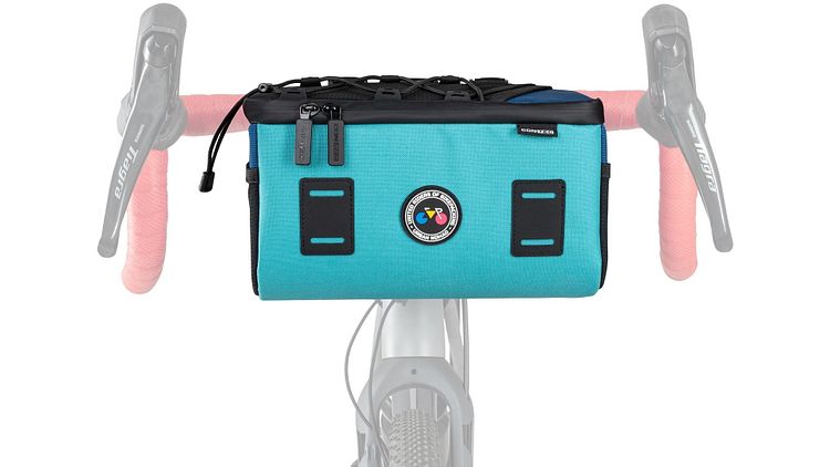 CONTEC Lenkertasche Urban Nomad Front 4.2 ocean turquoise / midnight blue