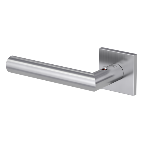 Griffwerk VAYA 128 LUCIA fast2fix Fast2Fix Rosetten eckig smart2lock L Edelstahl matt