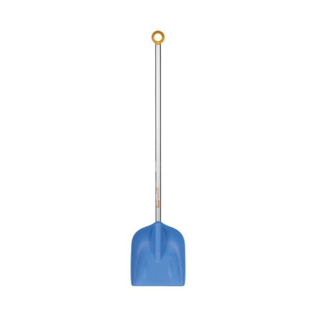 Fiskars 1001421, Schneeschaufel, Kunststoff, Blau, Silber, Quadratisch, Einfarbig - Image 3