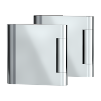 Griffwerk CLASSICO/CREATIVO 1.0 -Edelstahl Optik poliert Bandsatz 3tlg Office