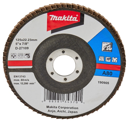 Makita Fächerschleifsch. 125mm A80 D-27109