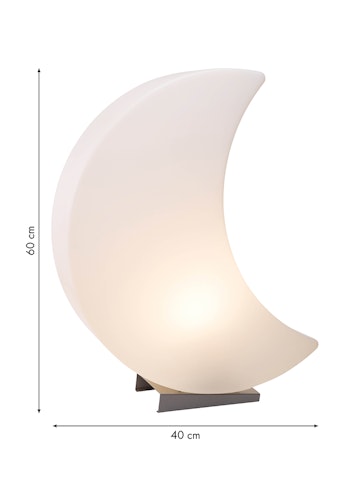 8 seasons design Solar LED-Dekoleuchte Shining Moon, verschiedene Größen