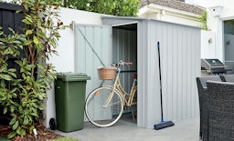 Globel Anlehn-Metallgerätehaus Wandzierde Lean-To L56 - L58Zubehörbild