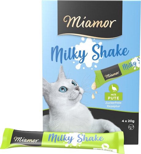 Miamor Milky Shake Pute 4x20 Gramm Katzensnack