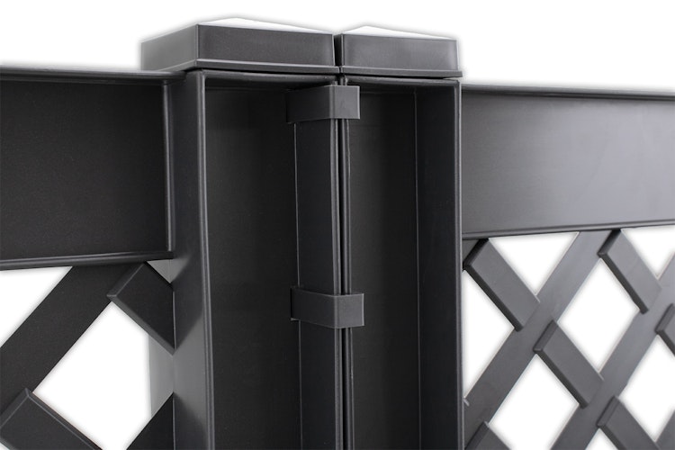 KHW Spalier 43 cm mit Erdspieß - 2er Set