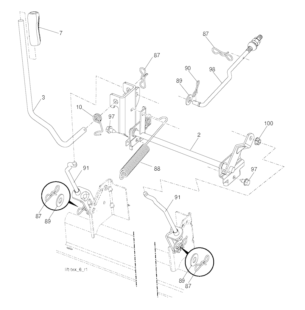 Explosionszeichnung Ersatzteile