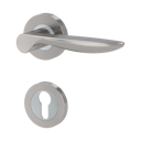 Vorschaubild Griffwerk Türgriff FRANCESCA Schraubrosette- Chrom/Nickelmatt - Auslaufartikel