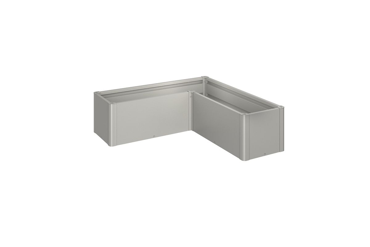 Biohort Pflanzbeet Belvedere B 152 x T 152 cm (Gr. L150) 45 cm (MINI) quarzgrau-metallic