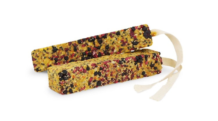 JR FARM Birdys Kanarienvogel Amaranth-Blaubeere-Himbeere (2 Stück) 130g Vogelsnack