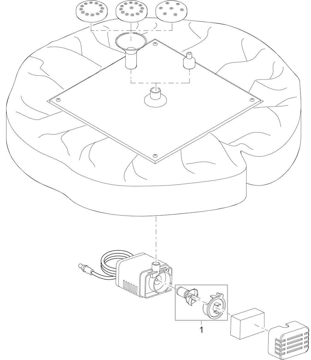 Explosionszeichnung Ersatzteile