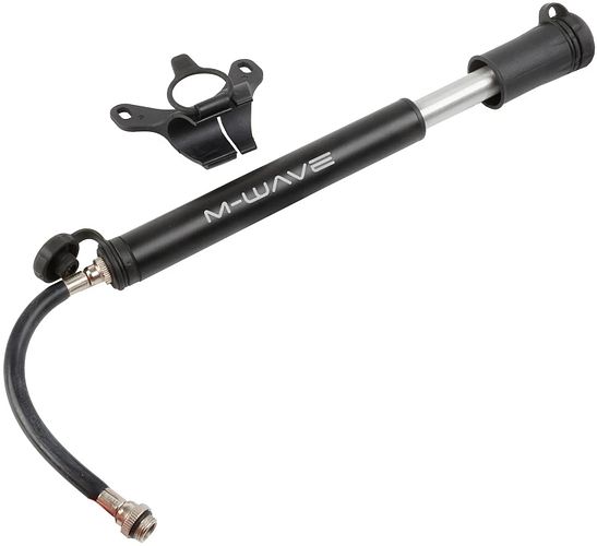 M-Wave Minipumpe Flexi Tube schwarz