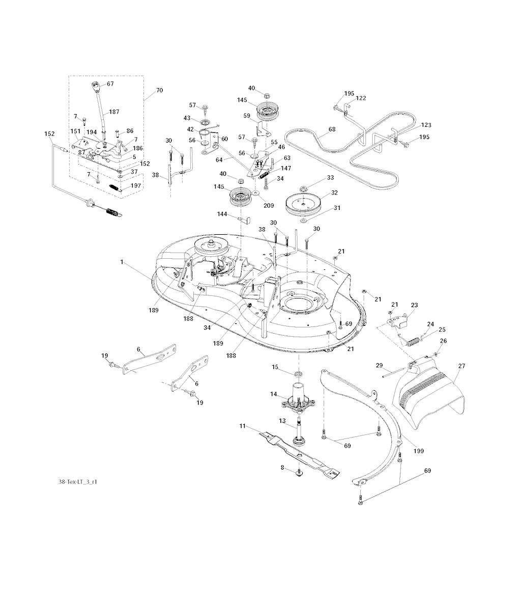 Explosionszeichnung Ersatzteile