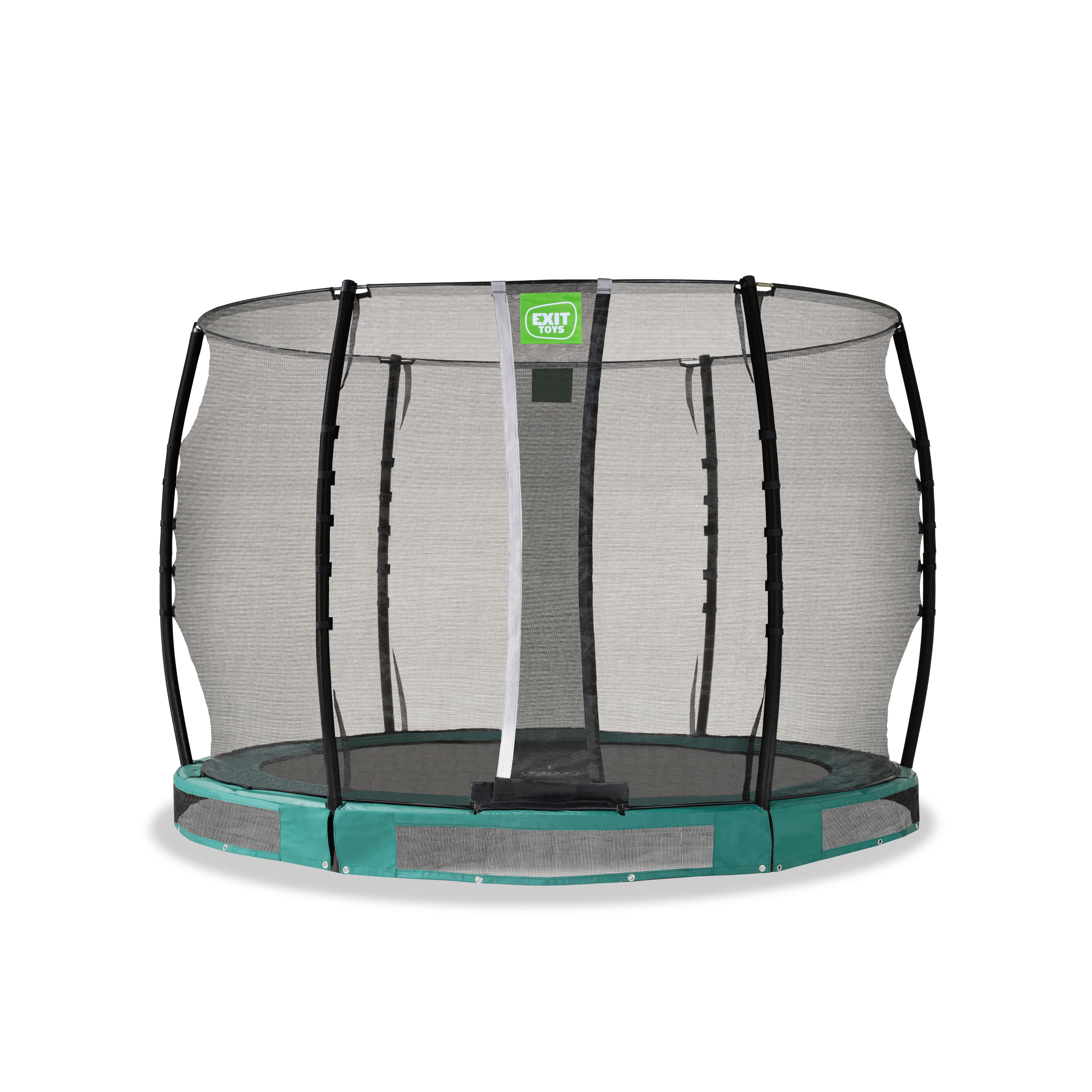 Exit Allure Classic Bodentrampolin mit Sicherheitsnetz Ø 305 cm grün